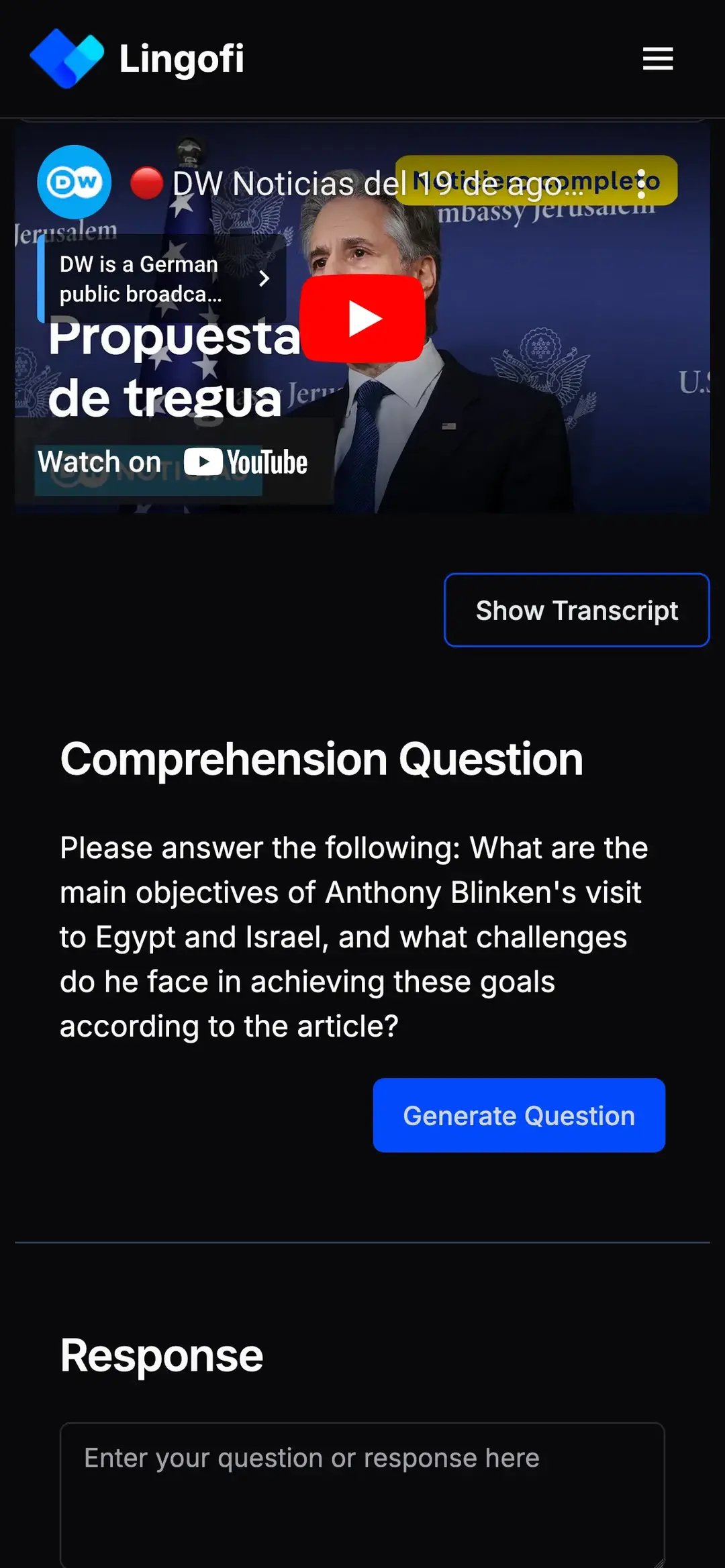 Mobile feature navigation